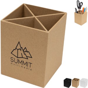 Four-Compartment Pen & Pencil Cup - HT6722