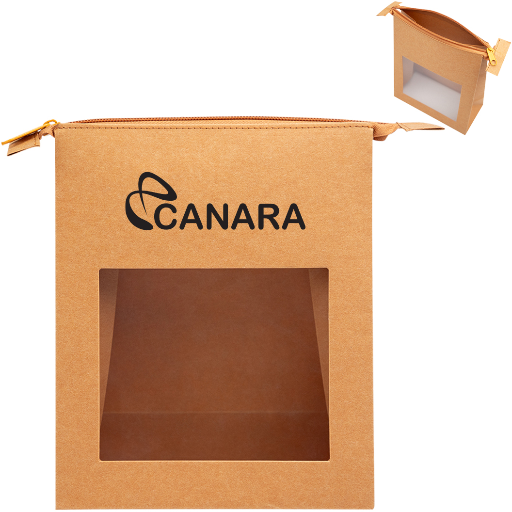 Product Photo 1 Kraft Paper Zippered Pouch