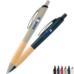 Crest Recycled Plastic Retractable Curvy Pen - GS3817