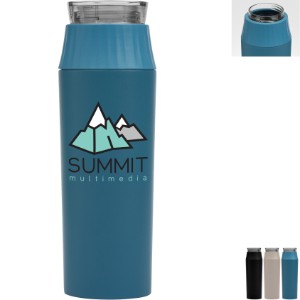 Majesty Recycled Stainless Steel Leakproof Lid Bottle, 20 oz. - GS3845