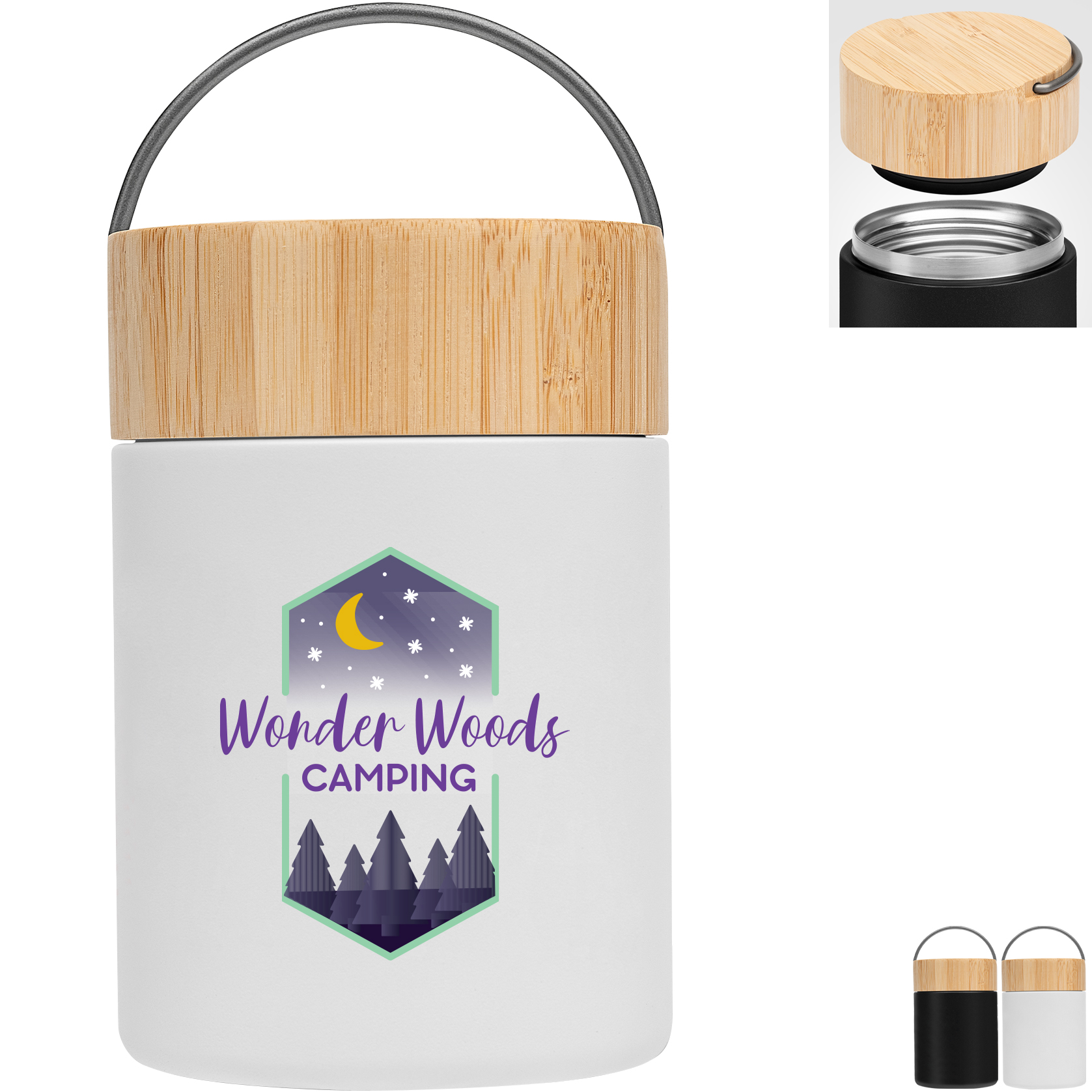 Product Photo 1 Reborn Recycled Stainless Steel Food Container, 17 oz.