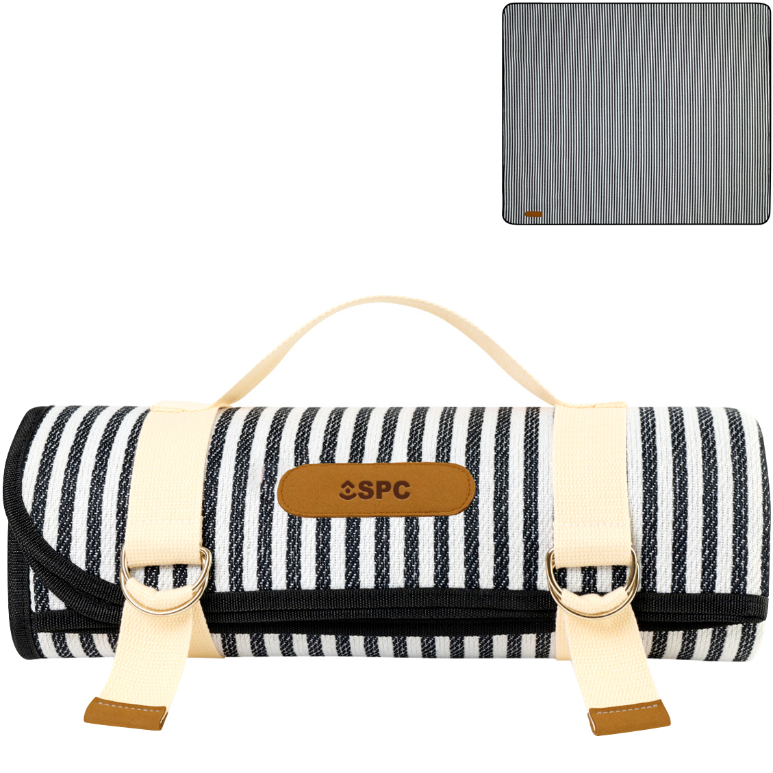 Product Photo 1 Life's A Picnic Recycled Polyester Roll-Up Blanket, 60" x 50"