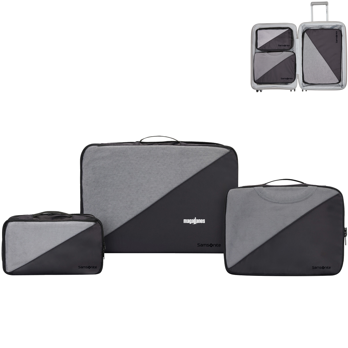 Product Photo 1 Samsonite® 3 Piece Polyester Compression Packing Cube Set