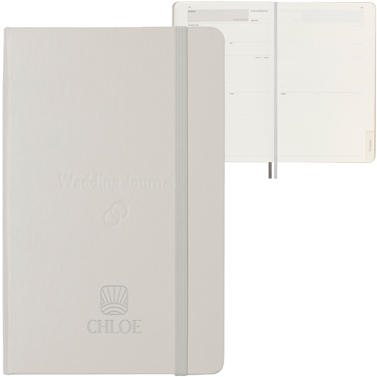 Product Photo 1 Moleskine® Wedding Passion Journal, 8-1/2" x 5-1/2"