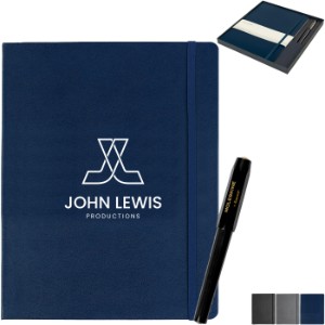 Moleskine® X-Large Notebook & Kaweco Pen Gift Set - GM2385