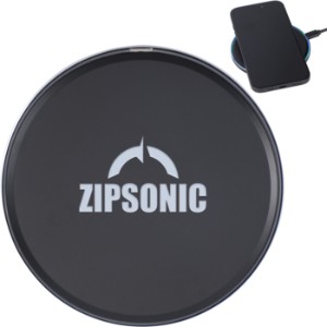 Light-Up 15W Aluminum Wireless Charger - AR1951