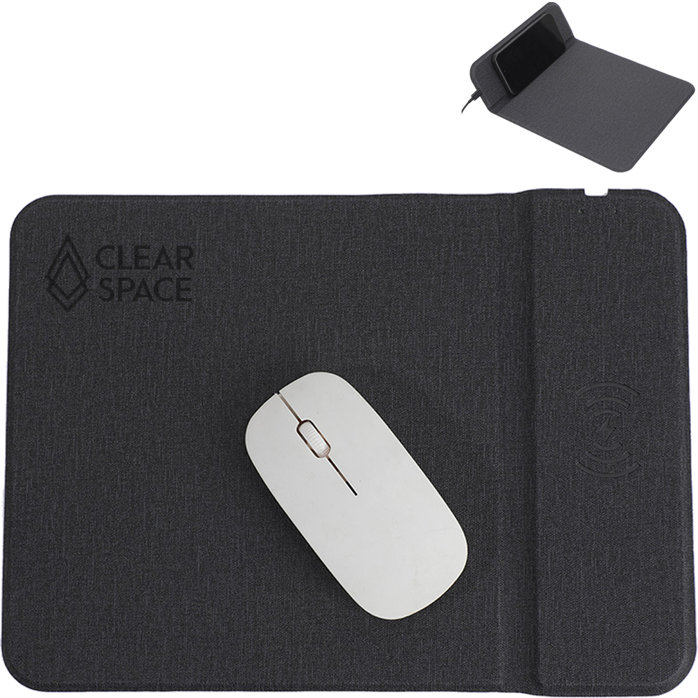 Product Photo 1 Azure 15W Wireless Charger Mouse Pad w/ Kick Stand