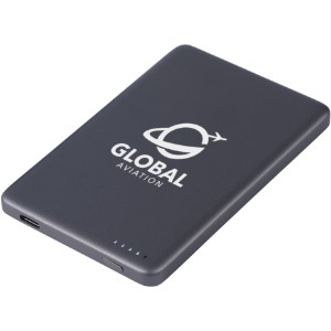 Royale Aluminum 20W Power Bank w/ 15W Magnetic Wireless Charger, 5000mAh - AR1942