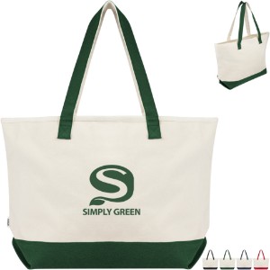 Large Starboard Recycled Cotton Canvas Tote Bag - HT6761