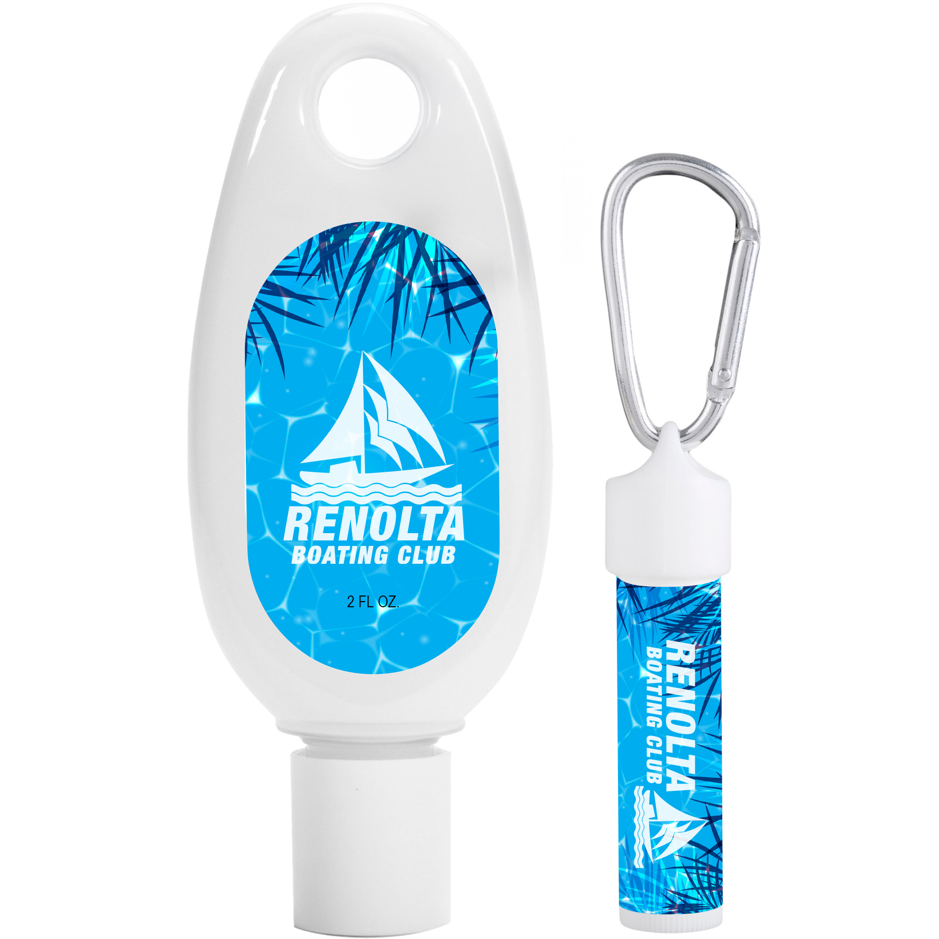 Product Photo 1 Sunscreen & Lip Moisturizer Carabiner Kit