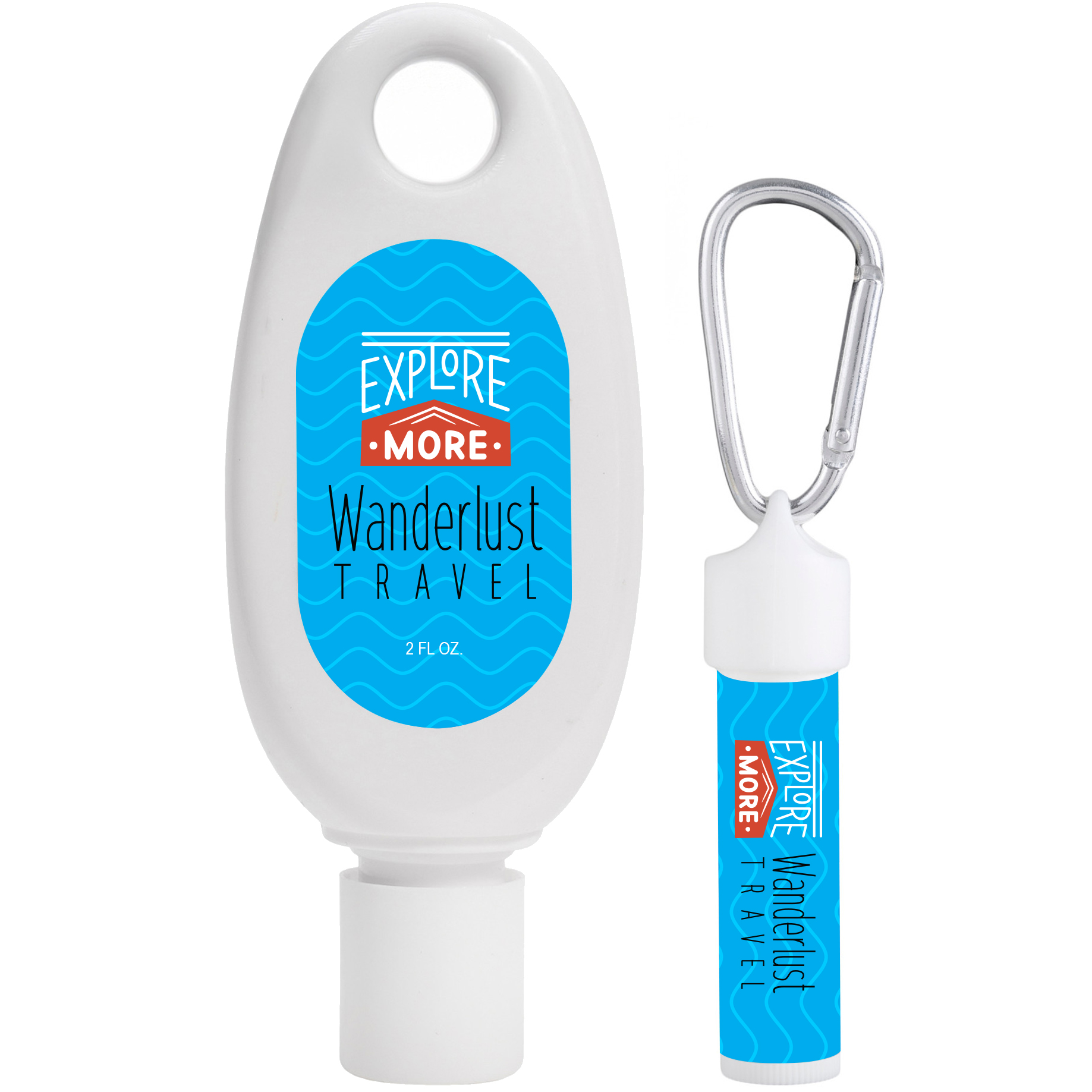 Product Photo 1 Sunscreen & Lip Moisturizer With SPF15 Carabiner Kit