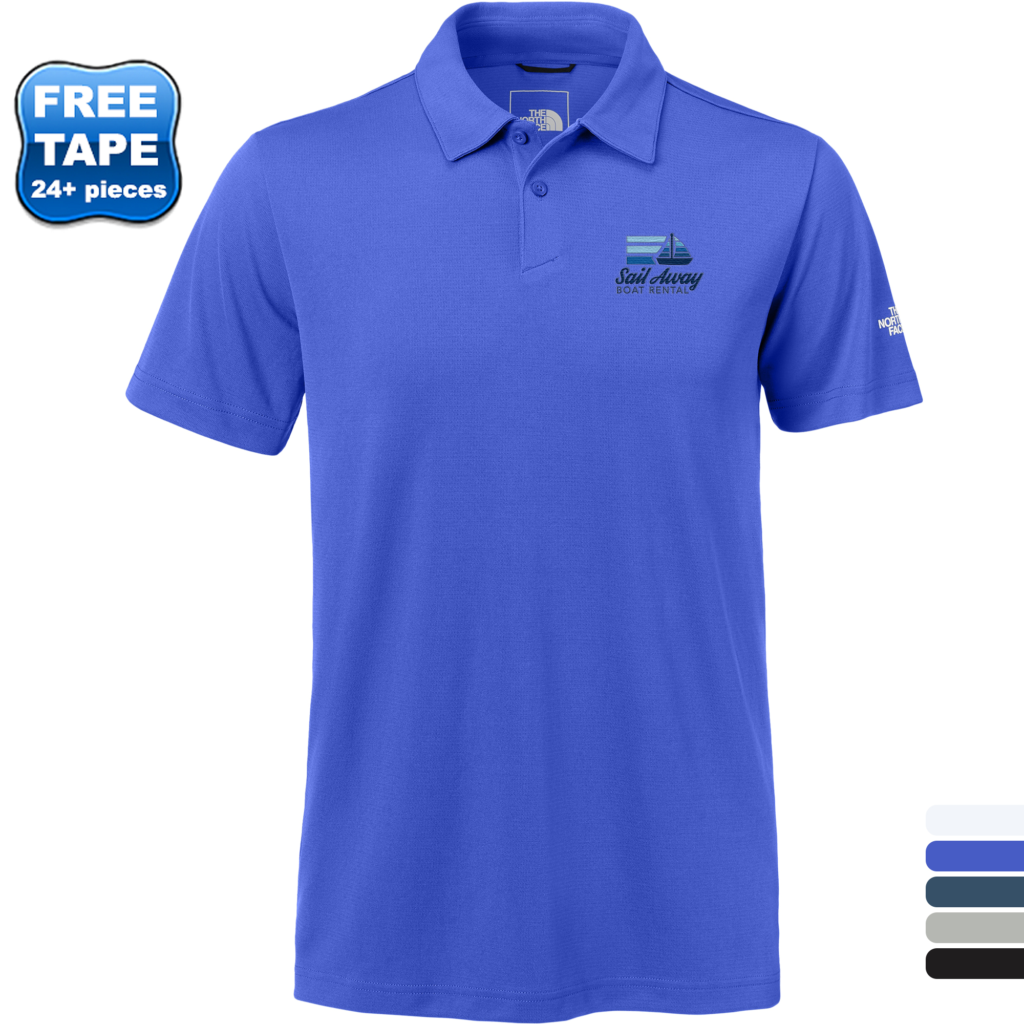 Product Photo 1 The North Face® Ambition Recycled Polyester Men's Polo