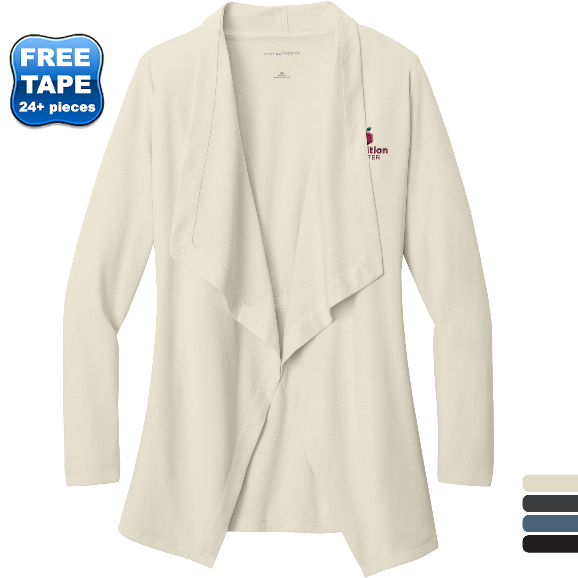 Product Photo 1 Port Authority® Breakwater Cotton/Poly Ladies' Open Cardigan