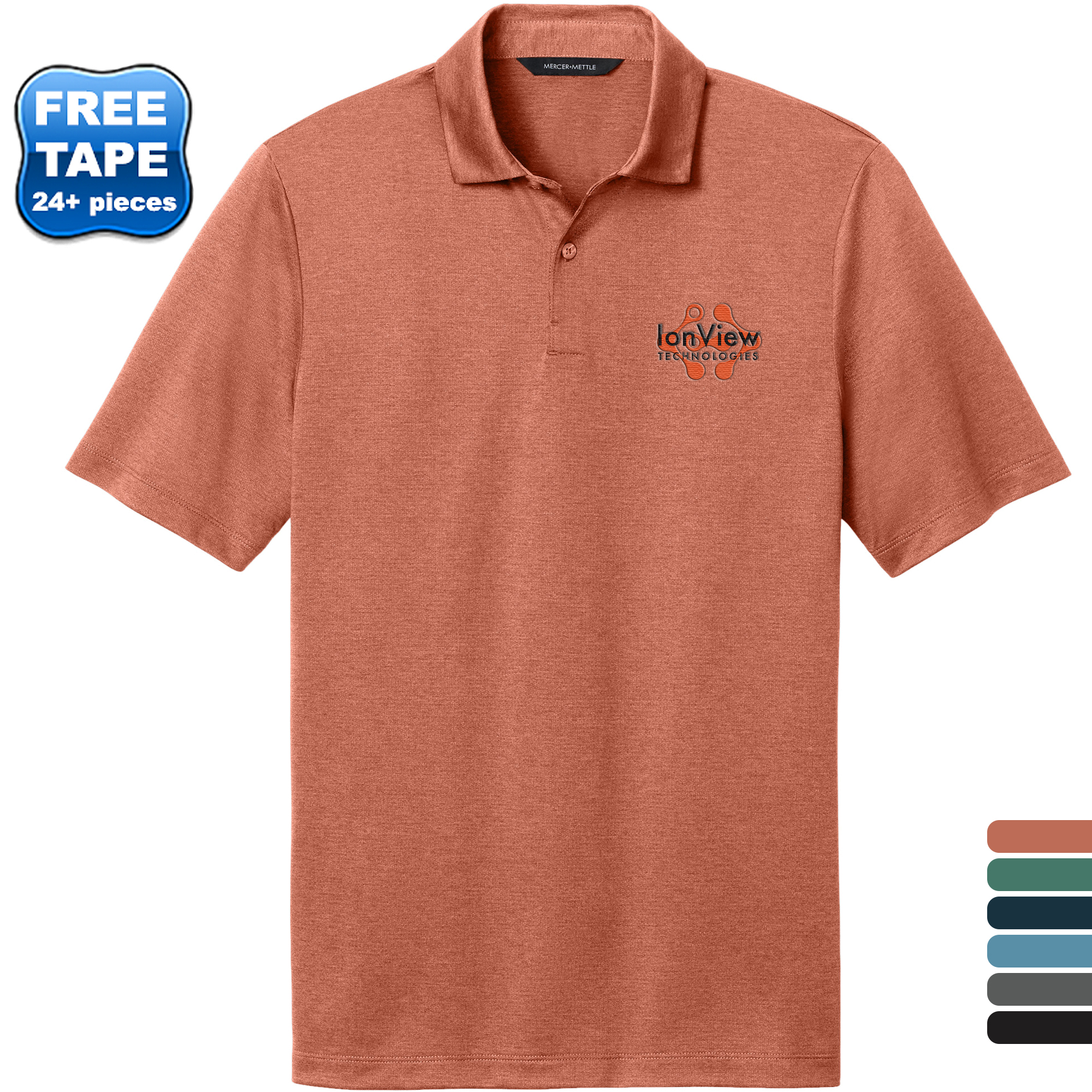 Product Photo 1 MERCER+METTLE™ Recharge Recycled Poly Jersey Men's Polo