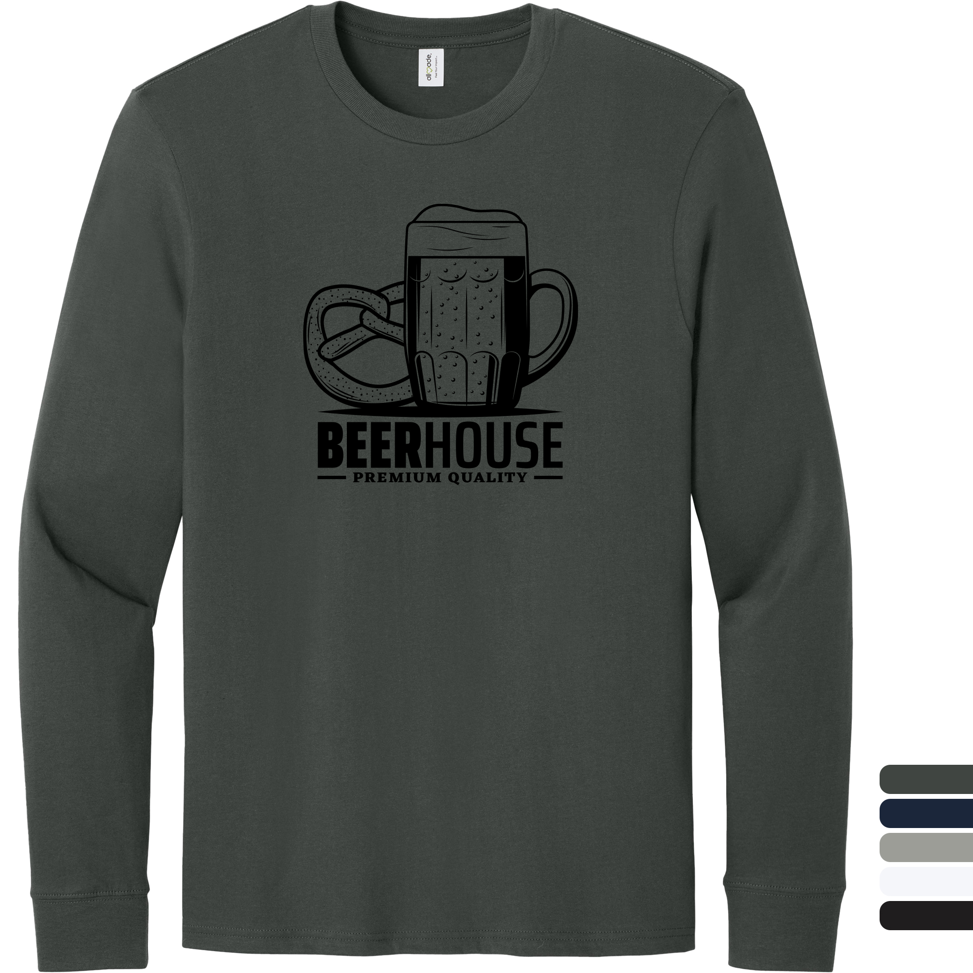 Product Photo 1 Allmade® Long Sleeve Organic Cotton Unisex Tee