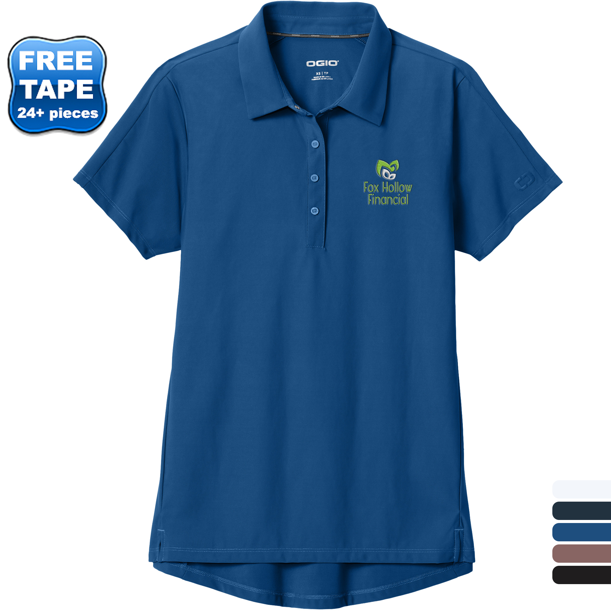 Product Photo 1 OGIO® Envision Nylon/Spandex Micropique Ladies' Polo