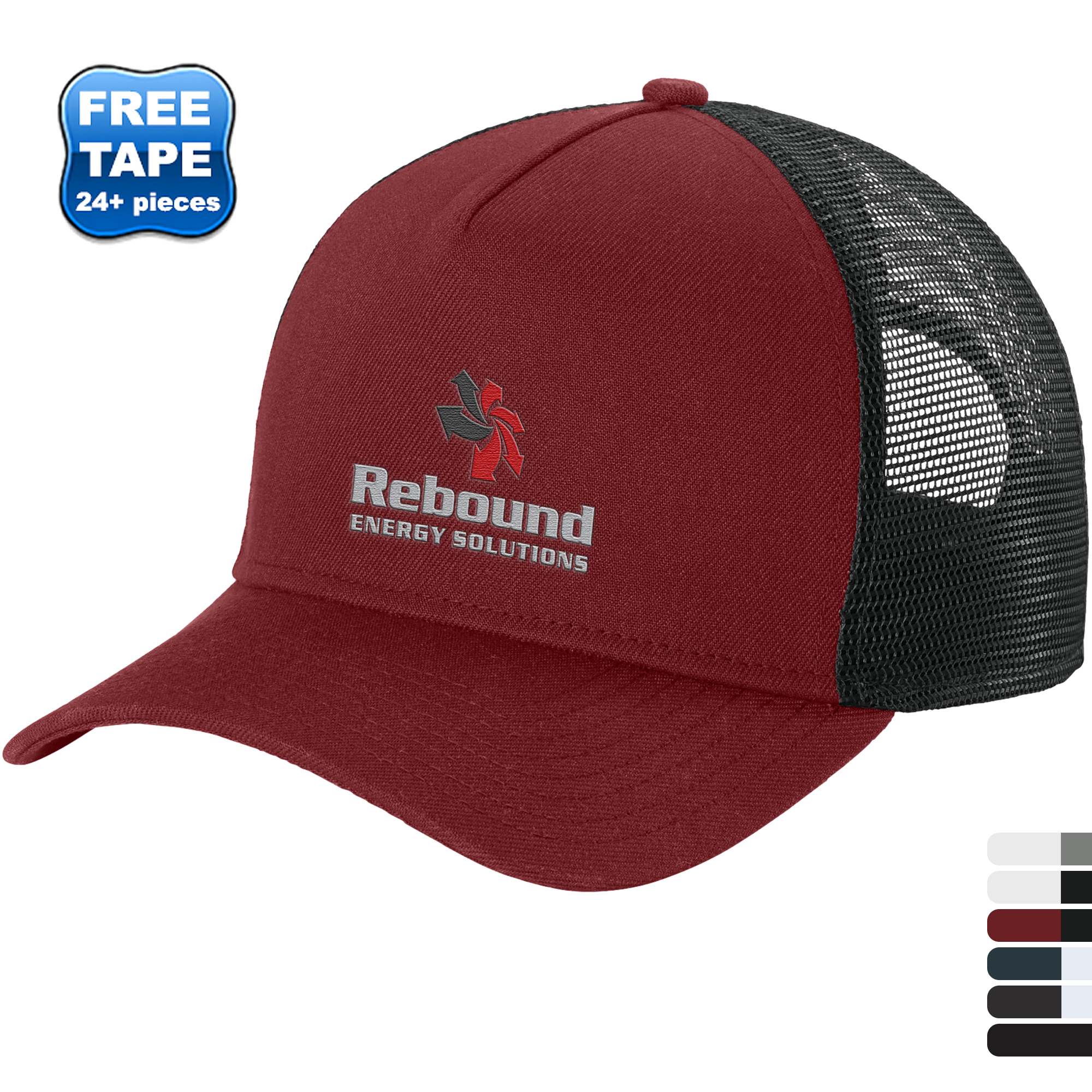 Product Photo 1 New Era® A-Frame Structured Snapback Mesh Back Cap