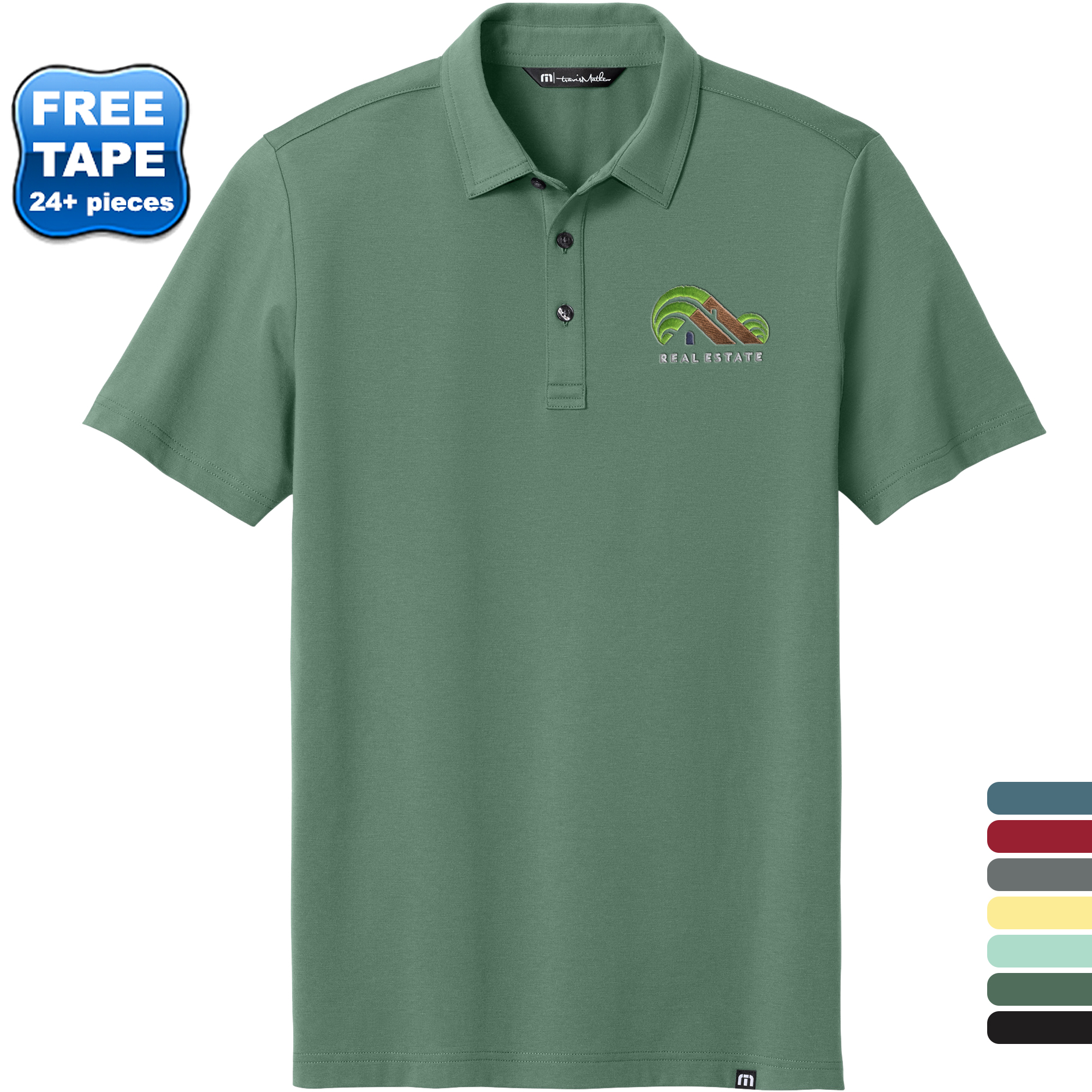 Product Photo 1 TravisMathew® Glenview Tri-Blend Solid Men's Polo