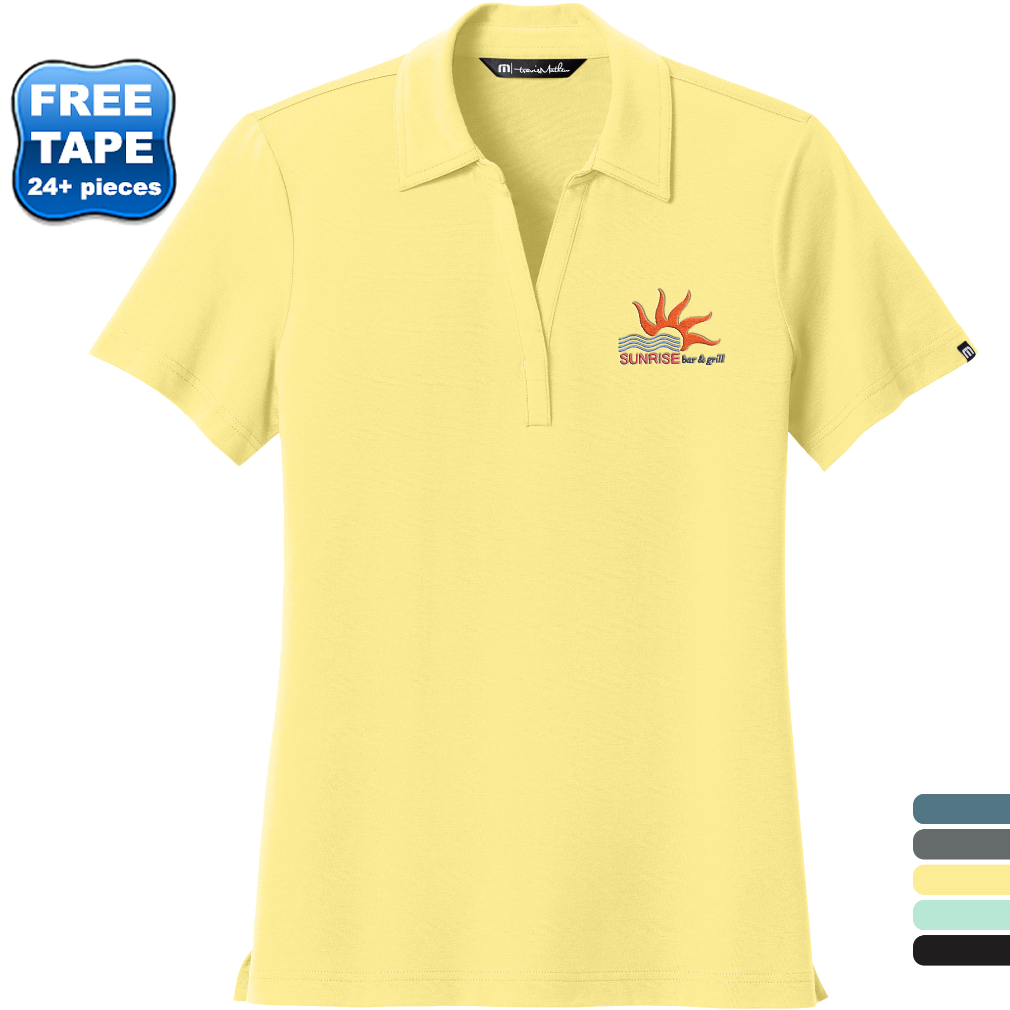 Product Photo 1 TravisMathew® Glenview Tri-Blend Solid Ladies' Polo