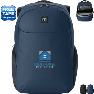 TravisMathew® Recess Polyester Laptop Backpack - WJ7189