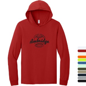 Jerzees® Classics™ Cotton Long Sleeve Hooded Unisex T-Shirt - WJ7098