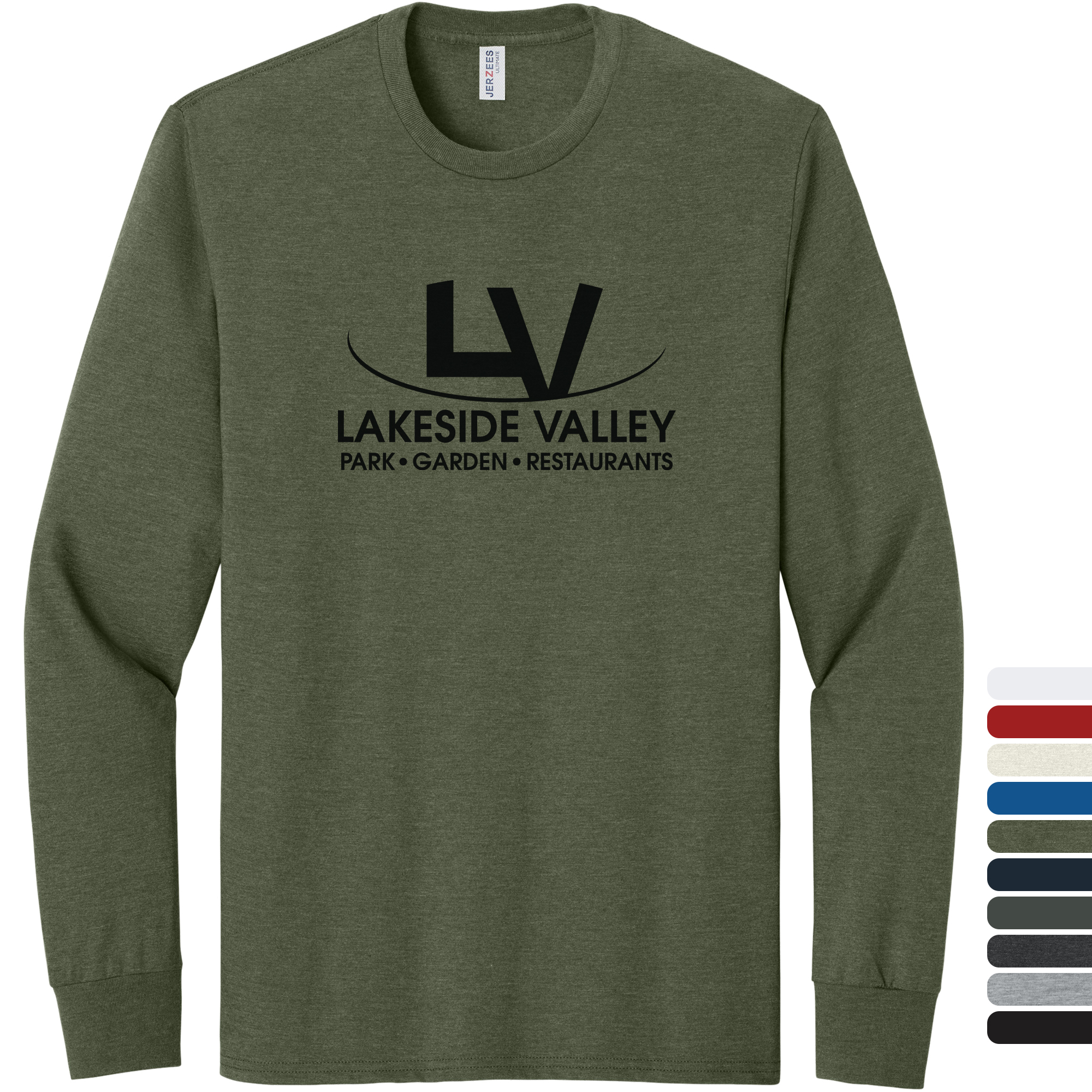 Product Photo 1 Jerzees® Ultimate™ Ring Spun Cotton Long Sleeve Unisex T-Shirt