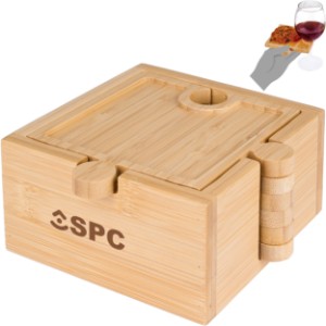 Bamboo Appetizer Plates/ Charcuterie Board Set - CF4657