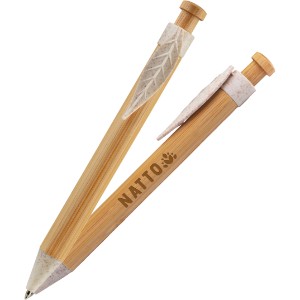 Ficus Bamboo & Wheat Straw Ballpoint Pen - CF4666