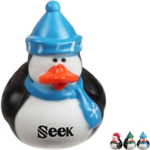 Winter Penguin Rubber Duck - LE2675