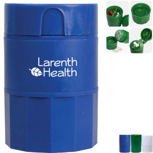 Four-in-One Pillbox, Cutter, Crusher, & Cup - LE2855