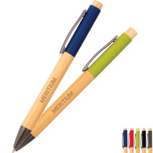 Fuse Bamboo & Aluminum Ballpoint Pen - CF4667
