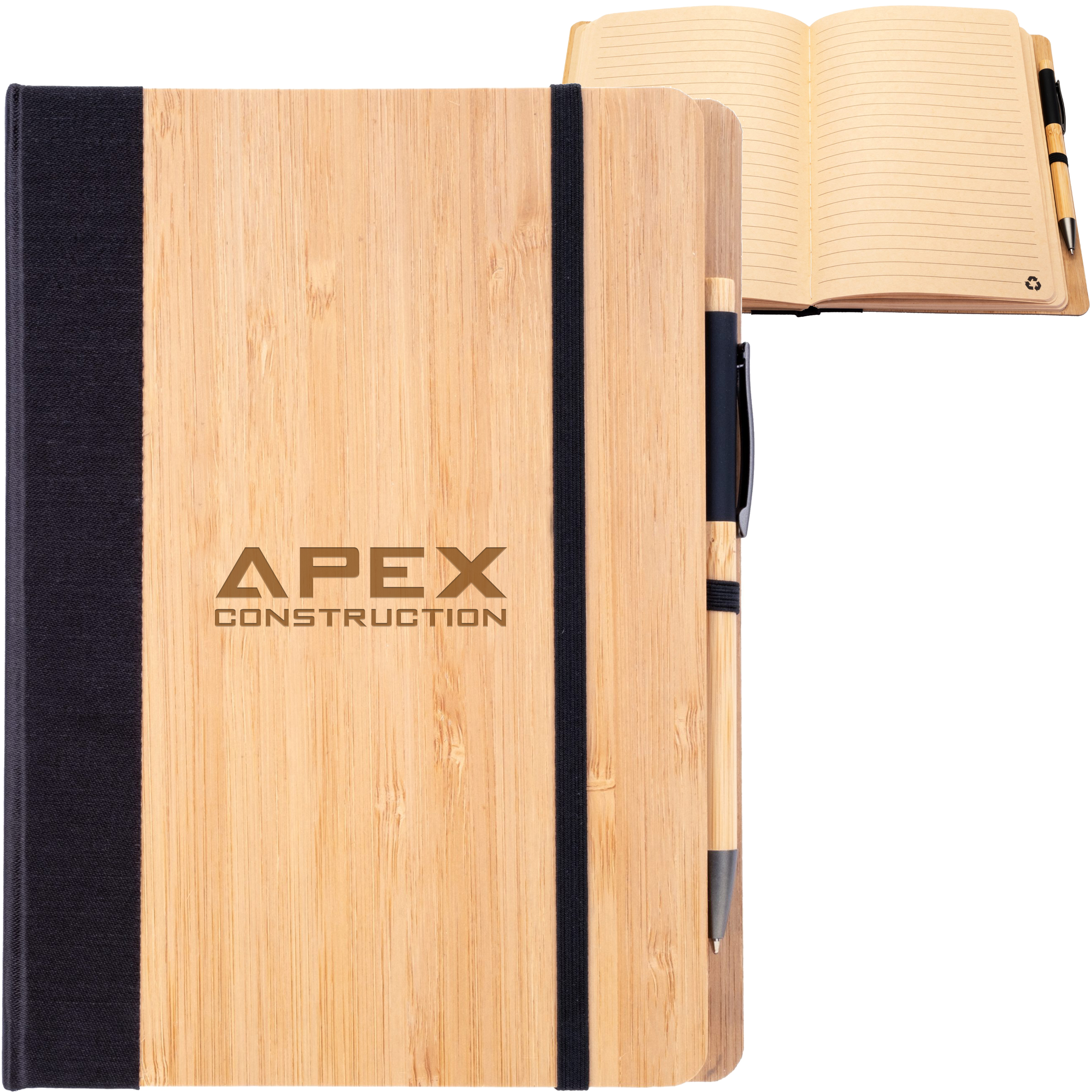 Product Photo 1 Bamboo Veneer Notebook & Pen Set