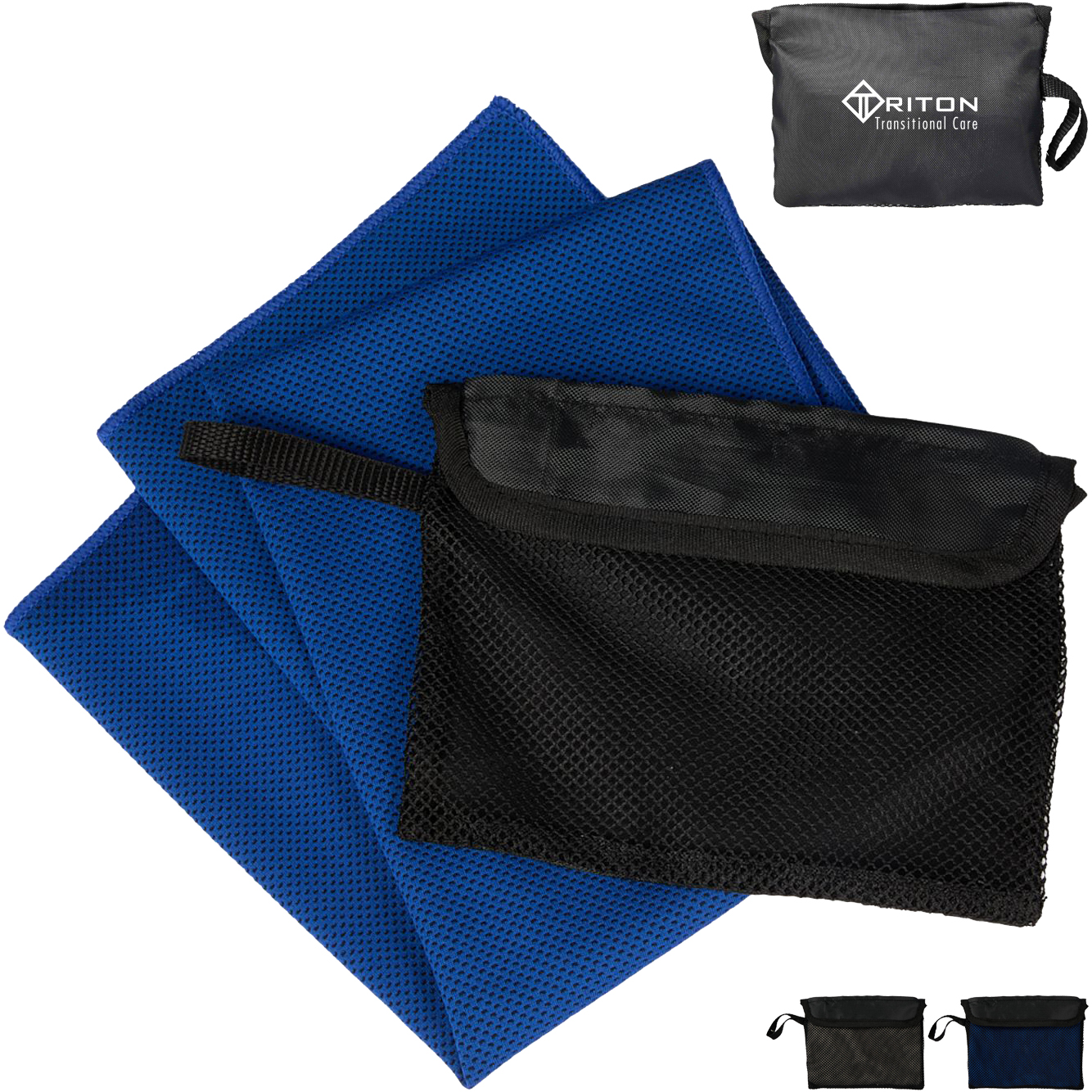 Product Photo 1 Cooling rPET Towel w/ Travel Pouch