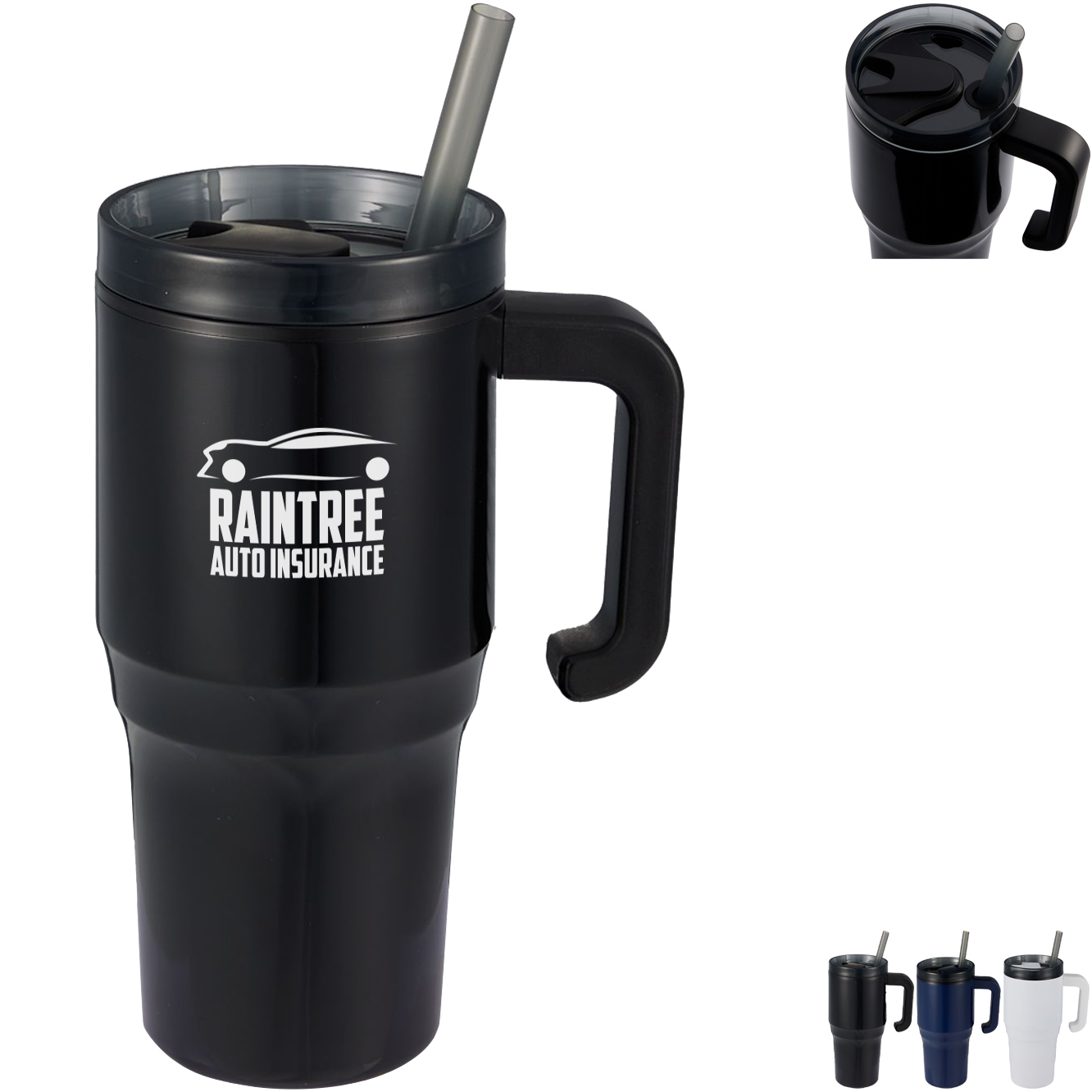 Product Photo 1 Thor Eco-Friendly Straw Tumbler, 20oz.