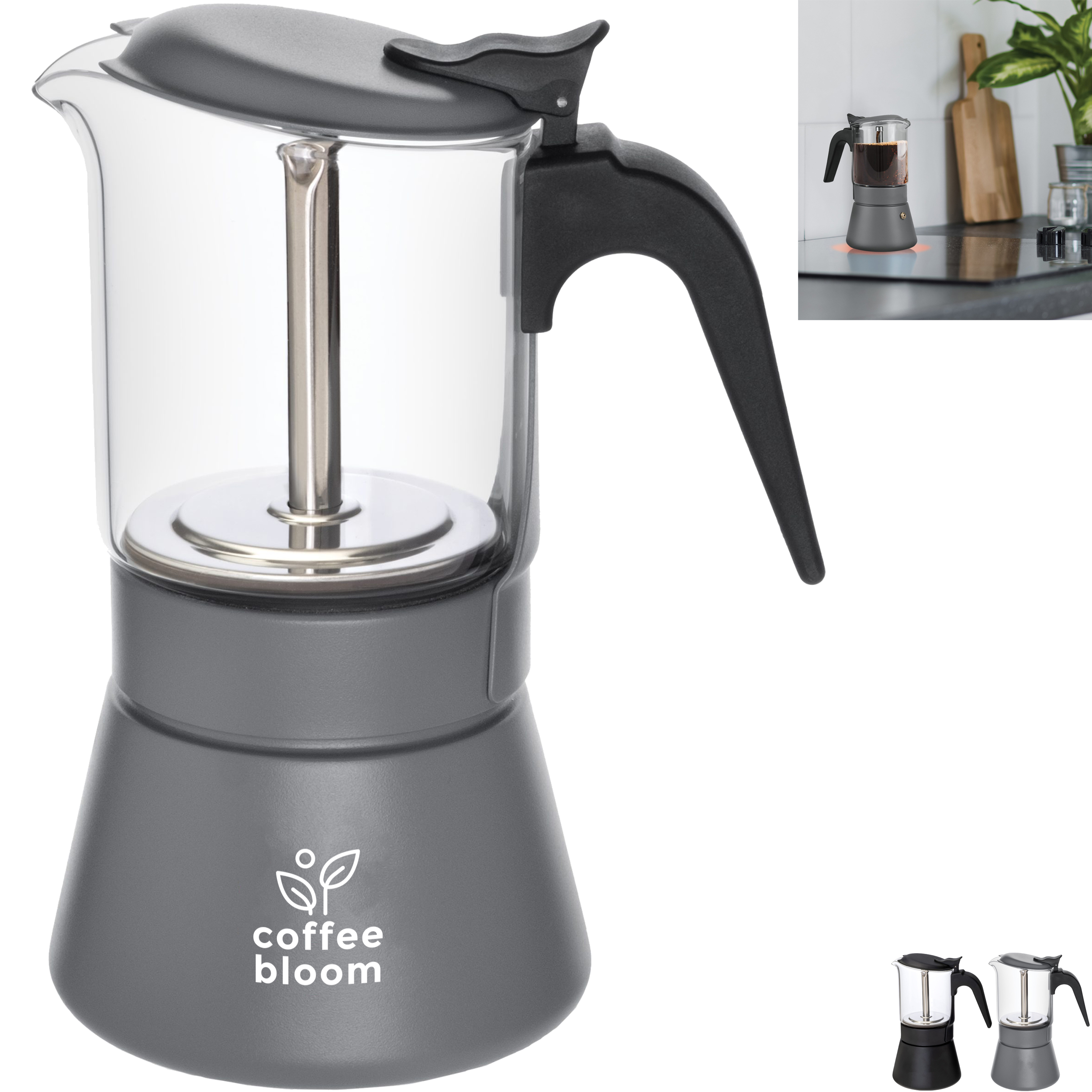 Product Photo 1 Moka Glass Coffee Pot