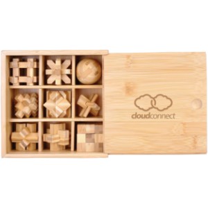 Bamboo Brainteaser Puzzle Set - CF4691