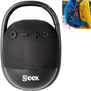 Waterproof Bluetooth Speaker w/ Carabiner Clip - CF4693