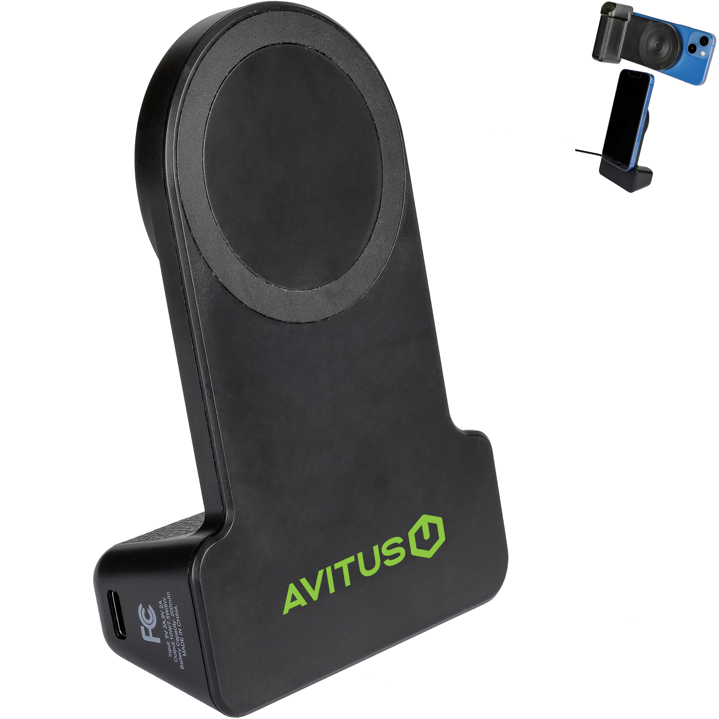 Product Photo 1 Camera-Action Wireless Charging Phone Stand