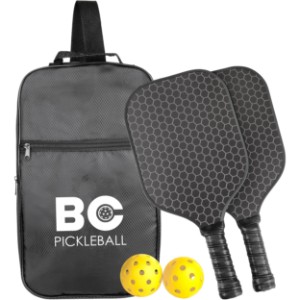 Four Piece Carbon Fiber Pickleball Set - CF4699