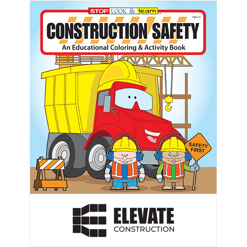 Product Photo 1 Construction Safety Coloring & Activity Book