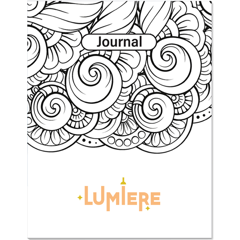 Product Photo 1 Coloring Journal Book, 7" x 9"