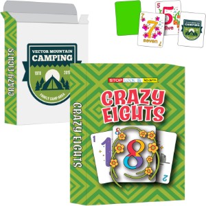 Crazy Eights Flash Card Set - CB1053