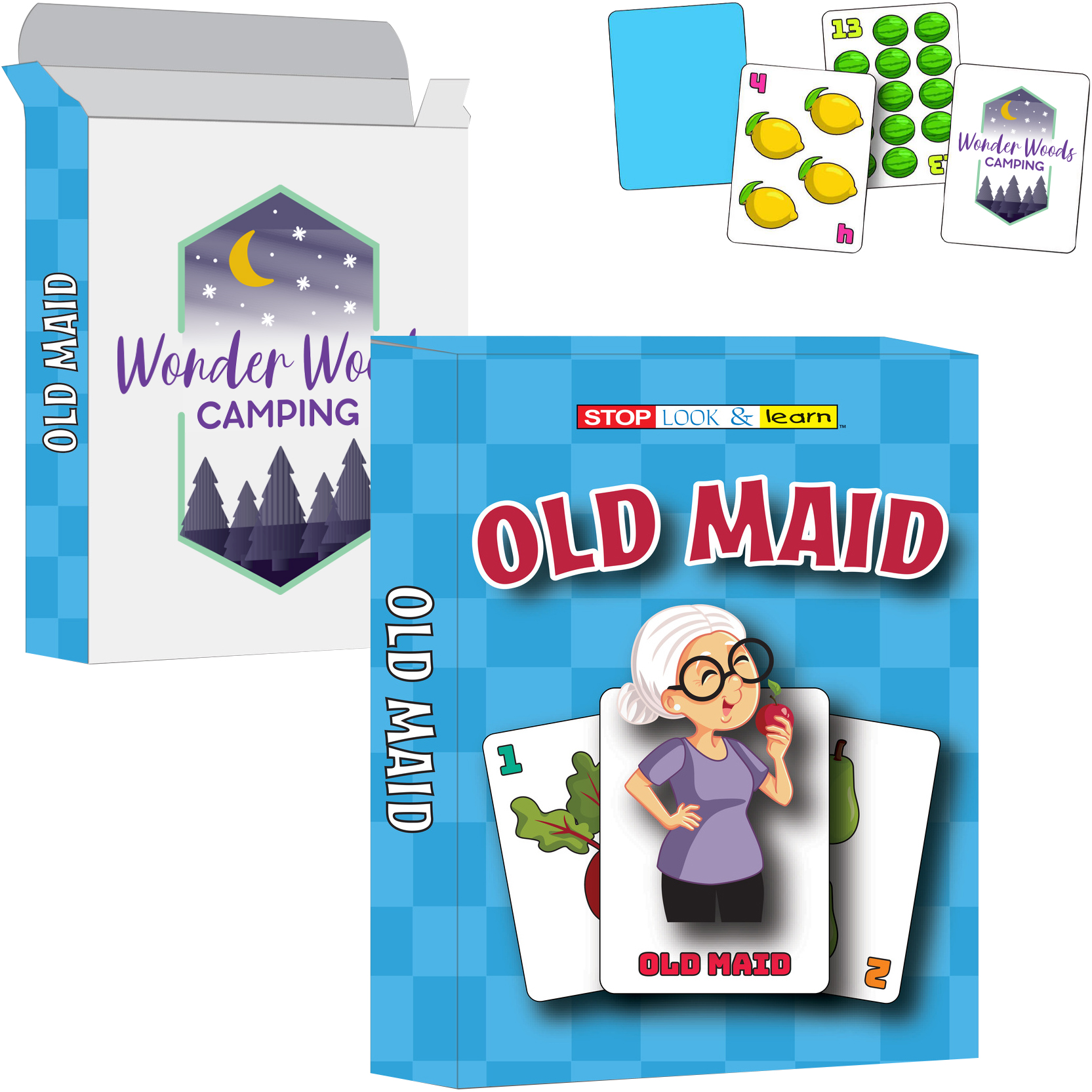 Product Photo 1 Old Maid Flash Card Set