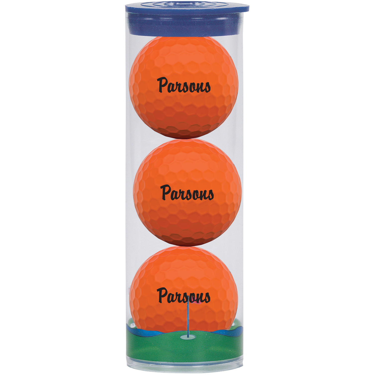 Product Photo 1 Three Ball Clear Tube W/ Wilson Duosoft Golf Balls
