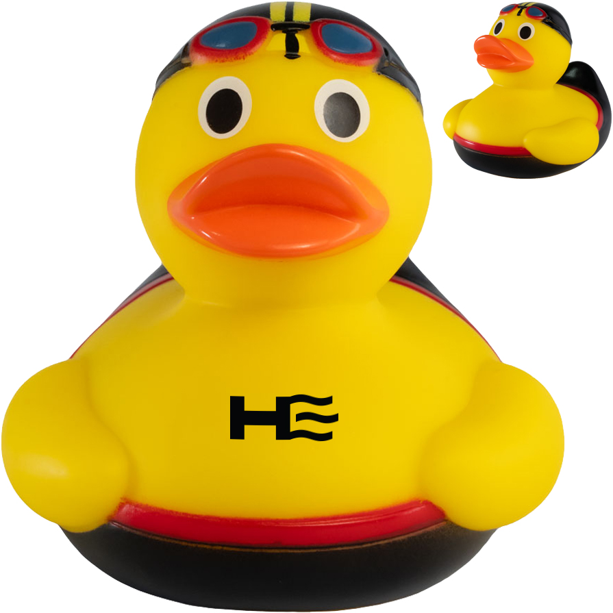 Product Photo 1 Swimmer Rubber Duck w/ Weighted Base
