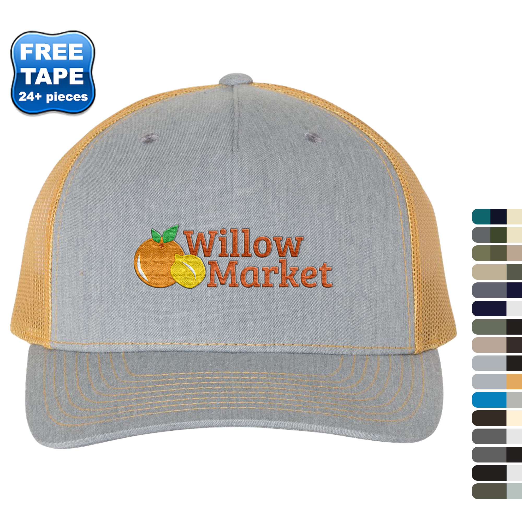 Product Photo 1 Richardson® Five-Panel Structured Trucker Cap