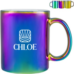 Prism11 Iridescent Mug White Inner, 11 oz. - GB9570