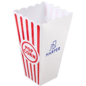 Plastic Popcorn Bucket, 6" - LE2865