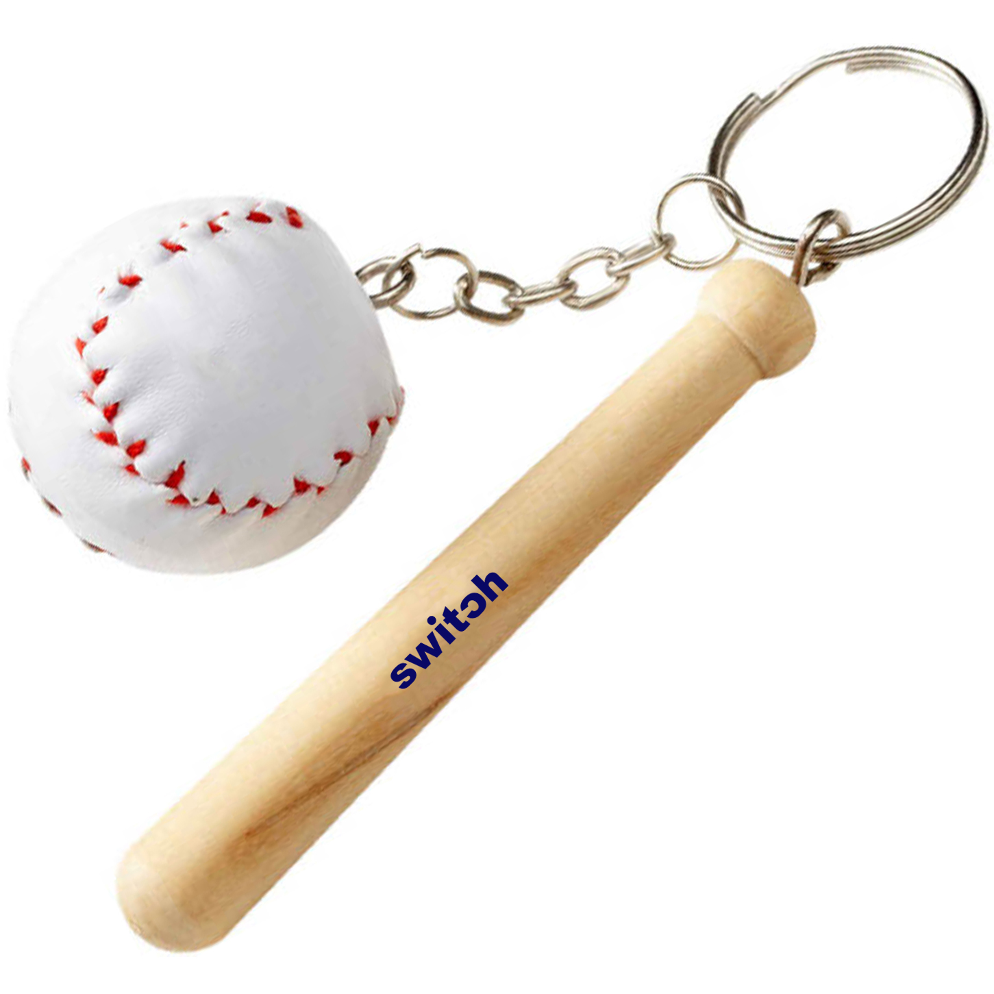 Product Photo 1 Baseball & Bat Keychain