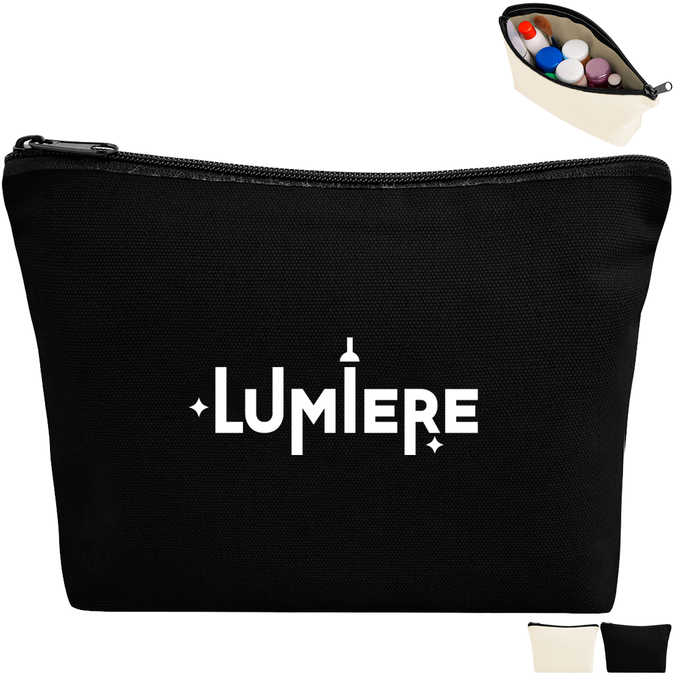 Product Photo 1 AWARE™ Recycled Cotton/Poly Zip Pouch